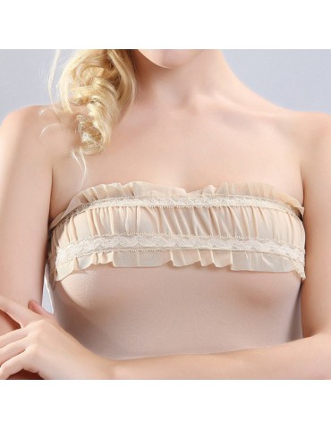 Bando Wirless Strapless Wedding Dresses Breathable Bras