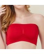 Cotton Breathable Seamless Stretchy Soft Bandeau Crop Bras