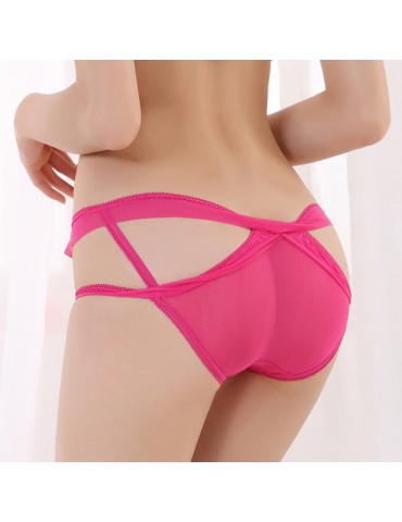 Sexy Butterfly Embroidery Hollow Breathable Soft Panties