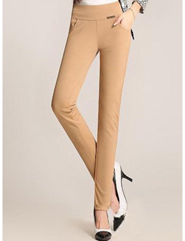 High Waist Slim High Elasticity Pencil Pants