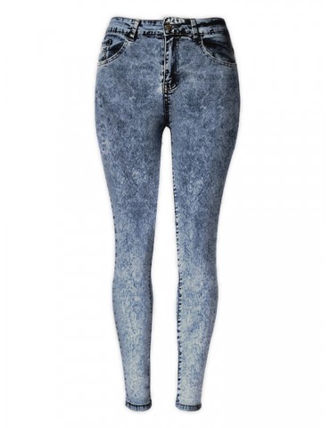 Slim Stretch Jeans High Waist Pants