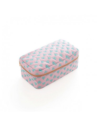 Women Print Cotton Storage Bag Travel Cosmetic Bag