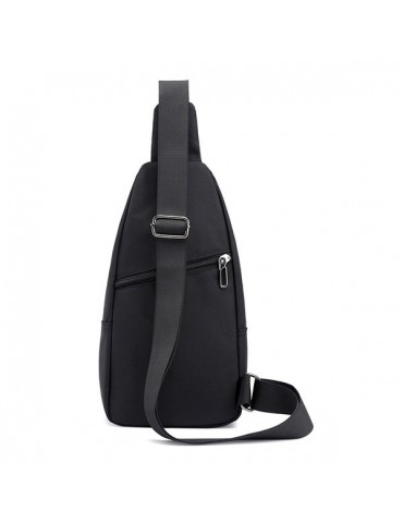 Men Nylon Waterproof Chest Bag Crossbody Bag