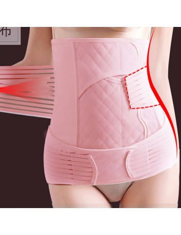 2Pcs/Set Belly Band Postpartum Girdle Control Waist Shapewear