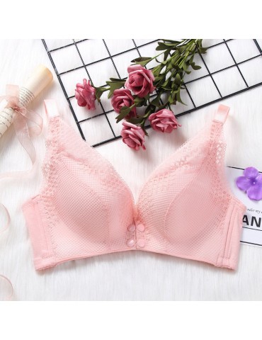 Front Button Maternity Soft Comfort Wireless Breathable Bras