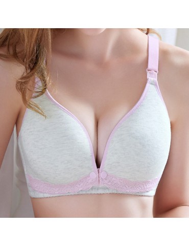 Plus Size Breathable Comfy Maternity Sleeping Nursing Bras