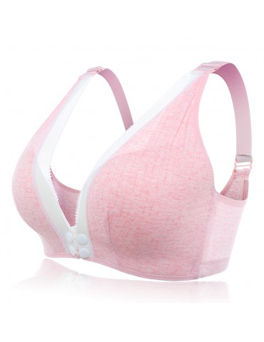 Pregnancy Sleep Bra Front Open Wireless Nursing Bras