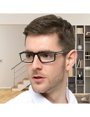 Unisex Intelligent Color Change Full Frame Reading Glasses Ultra-light Useful Presbyopic Glasses