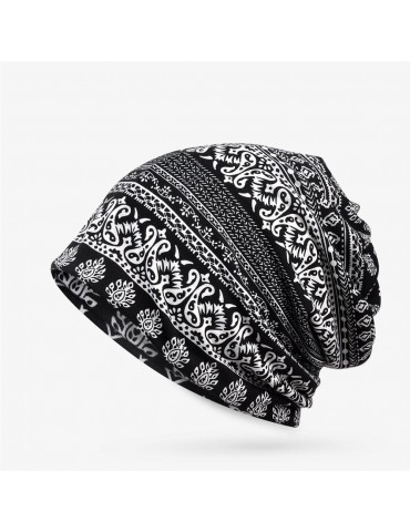 Women Breathable Cotton Hollow Out Top Beanie Caps Outdoor Sports Head Band