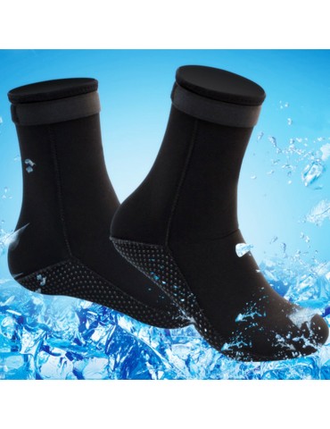 Men Women 3mm Neoprene Socks Outdoor Sports Diving Sock