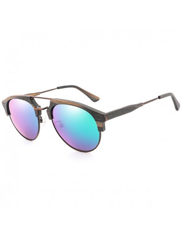 Women Men Wooden Polarizing Sunglasses Outdoor Fashion 100%UV400 Resin Driving Sunglasses